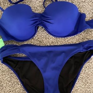 Victoria’s Secret Royal Blue Bikini (36D/Large)